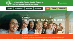 Desktop Screenshot of mutuellemcf.fr